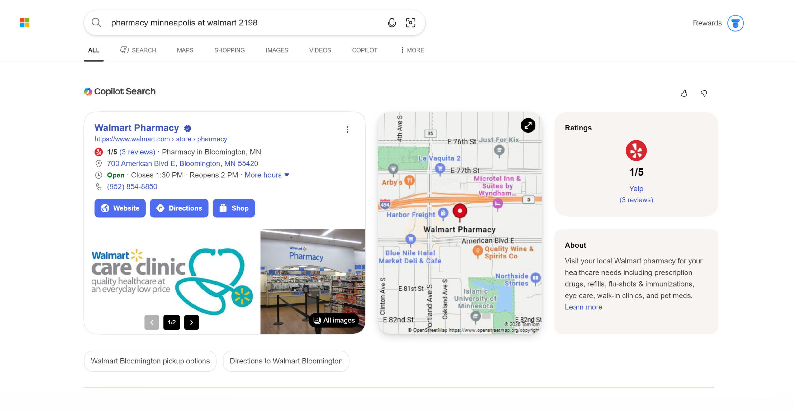 Propel Search Bing Results Page Example